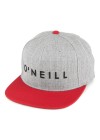 O'Neill Snapback Cap - Grey-Red